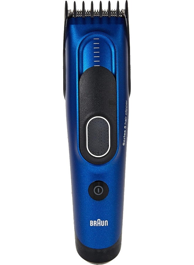 HC 5050 Rechargeable Hair Clipper Fully Washable Blue