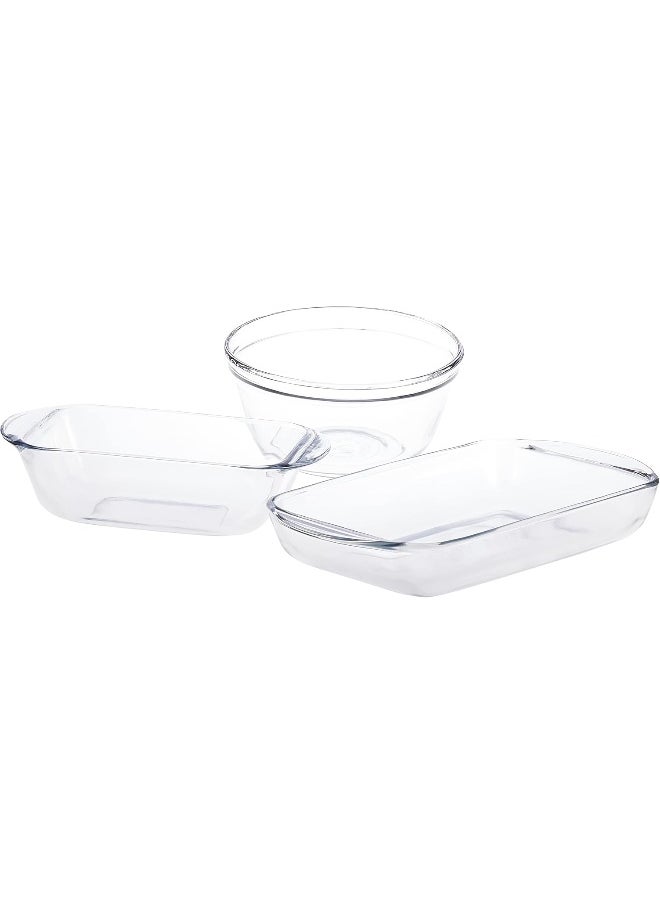 4Pc Essentials Bake Set -(11630) Anchor Hocking