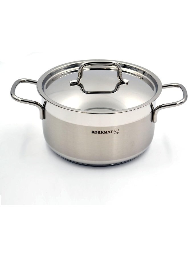 Korkmaz Alfa Casserole  16x9 cm / 1.8 Ltr