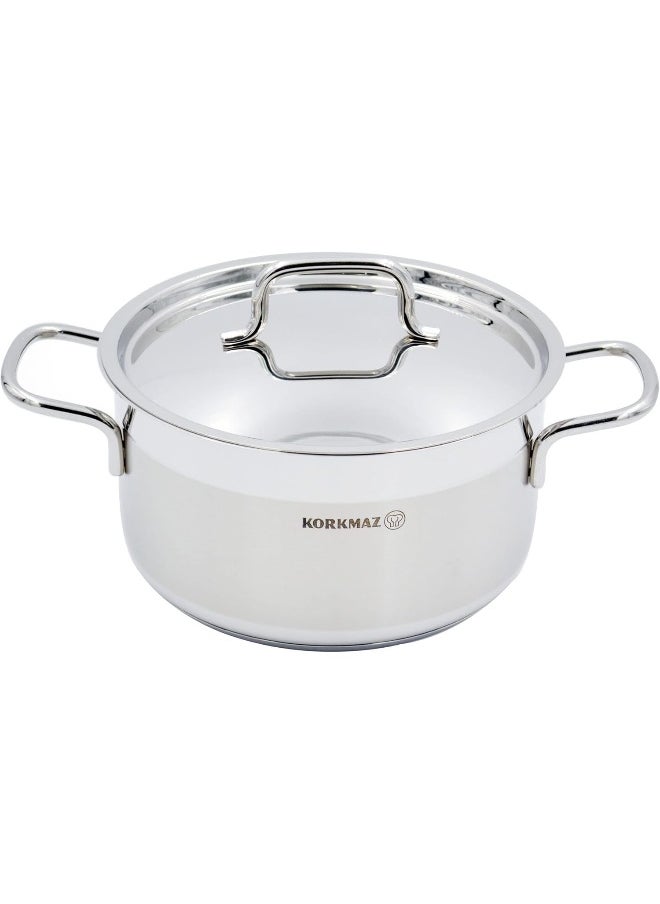 Korkmaz Alfa Casserole  16x9 cm / 1.8 Ltr