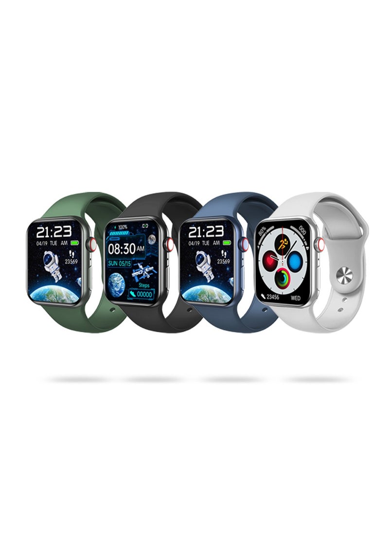 Active Pro Smart Watch IPS 2.02' HD, Full Square Display, IP68 Waterproof, Sport Mode, Wireless charging 230mAh 10 Days Days Standby Time Compatible With iPhone / Android, Silver