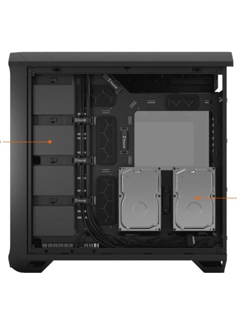 Torrent E-ATX Mid Tower Computer Case, 7x Expansion Slots, High Airflow, 4 x 2.5