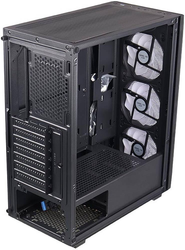 03 Apex Mid Tower Gaming Case with Mesh Front Panel (TM-GM-I) Black