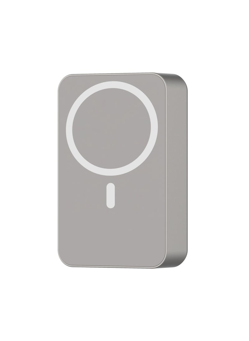 20000mAh Magsafe Power Bank 20W PD & 15W Wireless / Simultaneous Charging / Compact Design - Titanium