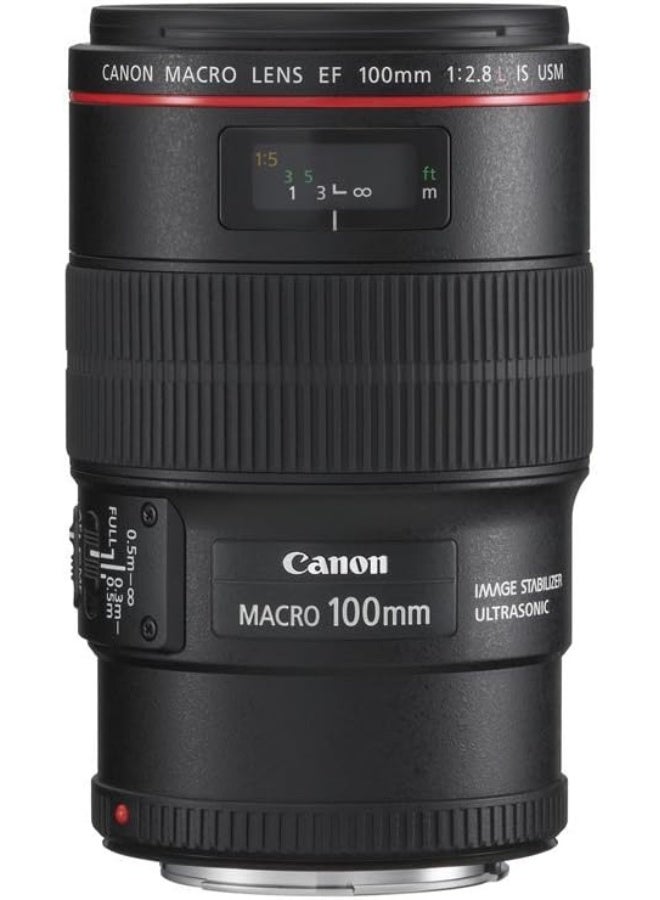 RF100Mm f/2.8L Is USM Macro Prime Lens Black