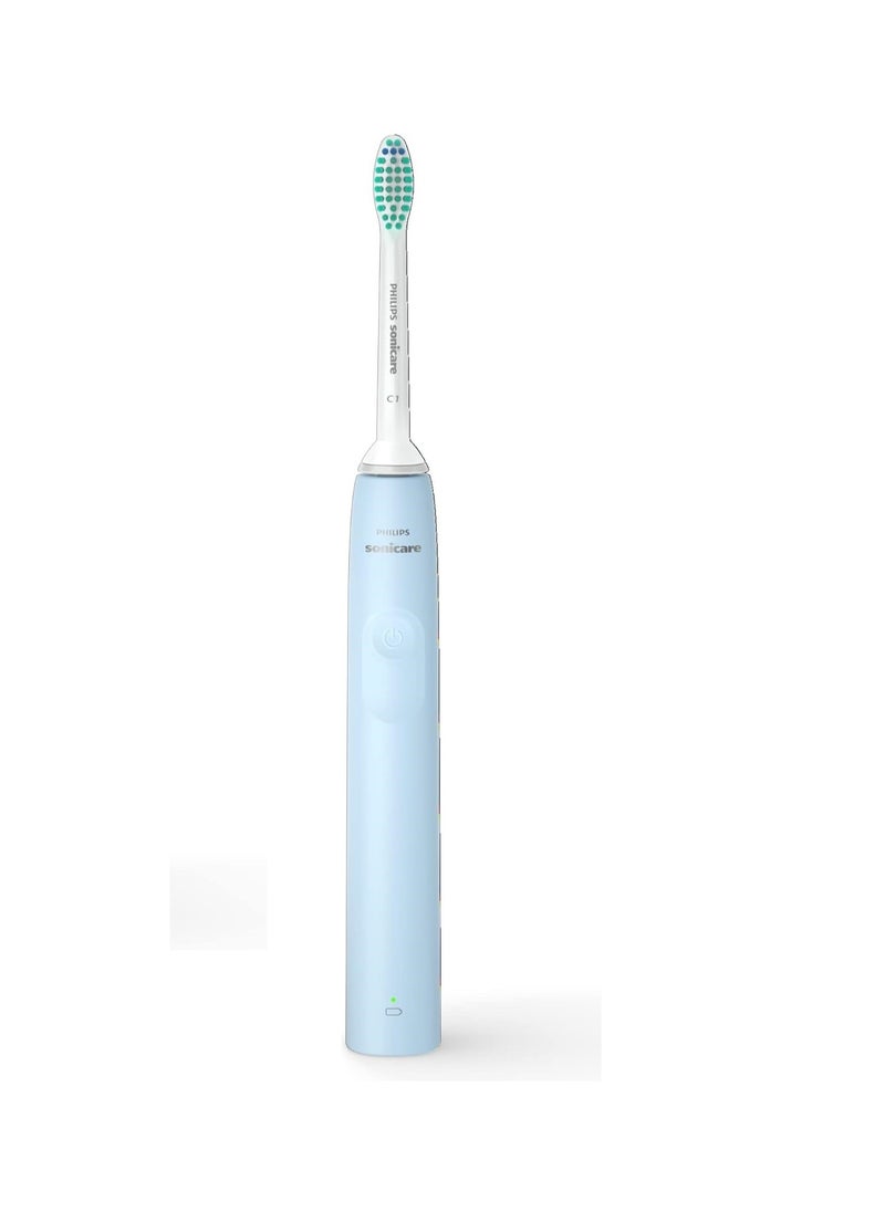 Philips Sonicare Rechargeable Electric Toothbrush 2100 Series, Light Blue, HX3651/12 Certified UAE 3 Pin