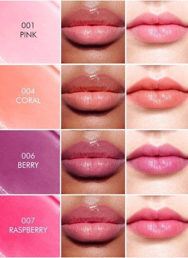 Dior Addict Lip Glow Balm - Shade 001 Pink 3.2g | Hydrating Lip Balm with Color Reviver Technology