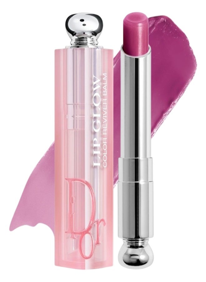 Dior Addict Lip Glow Balm - Shade 006 Berry 3.2g | Hydrating Lip Balm with Color Reviver Technology