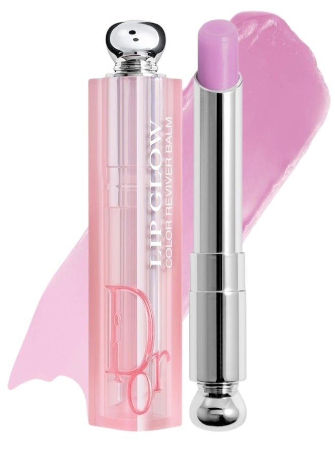 Dior Addict Lip Glow Balm - Shade 063 Pink Lilac 3.2g | Hydrating Lip Balm with Color Reviver Technology