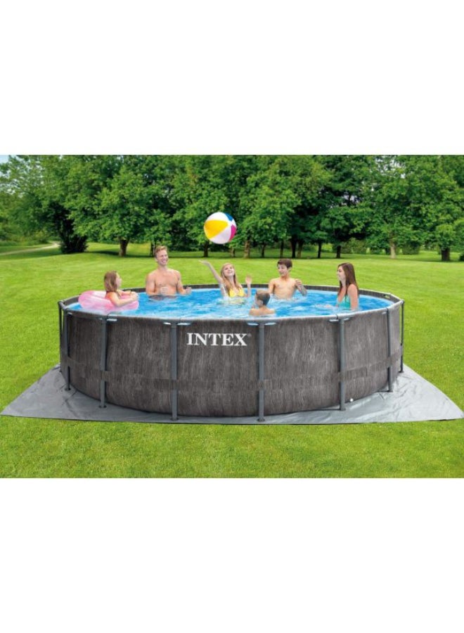 Prism Frame Round Swimming Pool 457x122cm