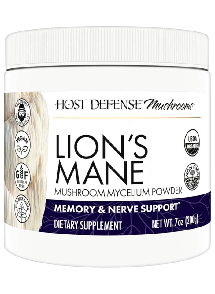 Lion's Mane, Memory & Nerve Support 7 oz