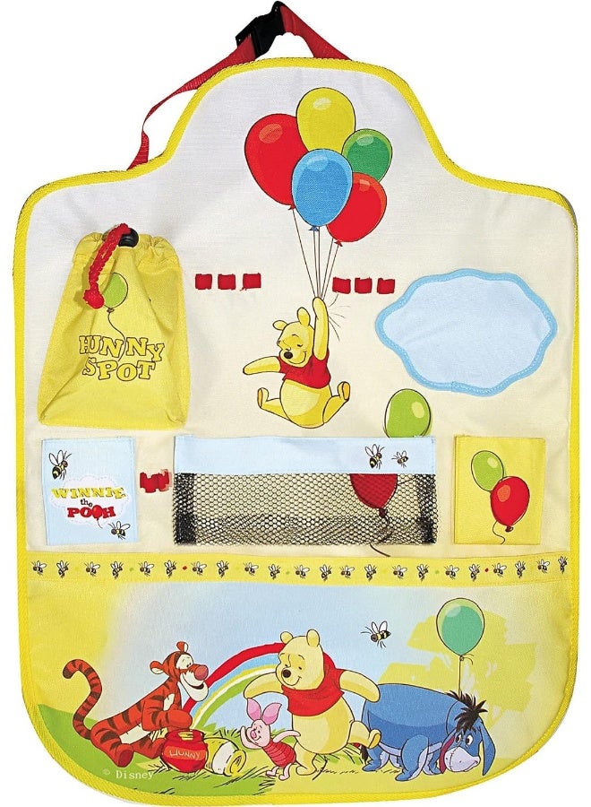 Winnie The Pooh Printed Back Seat Organizer