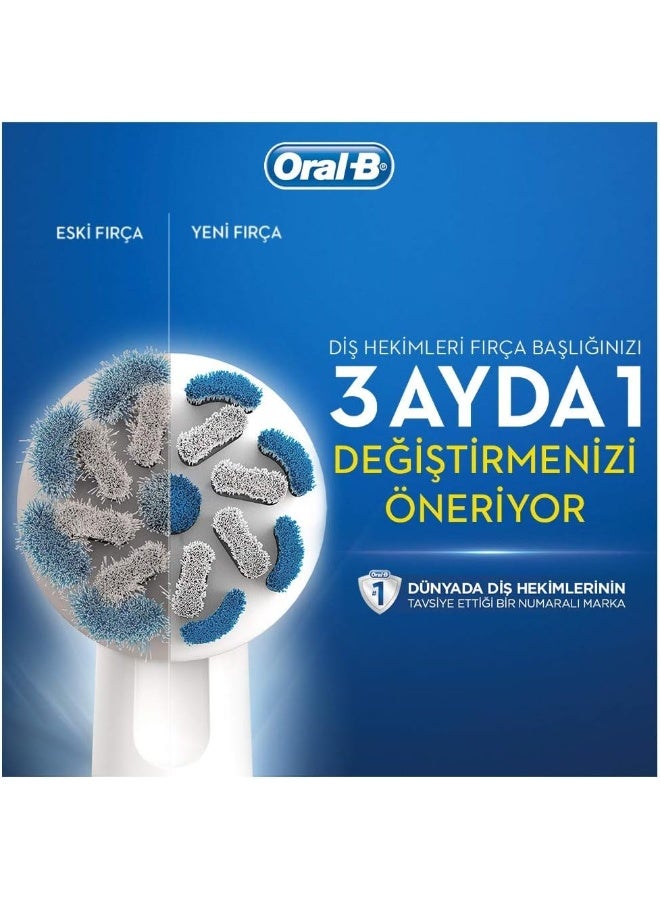 4-Piece Sensi Ultra thin Replacement Brush Heads White/Blue 1.12ounces