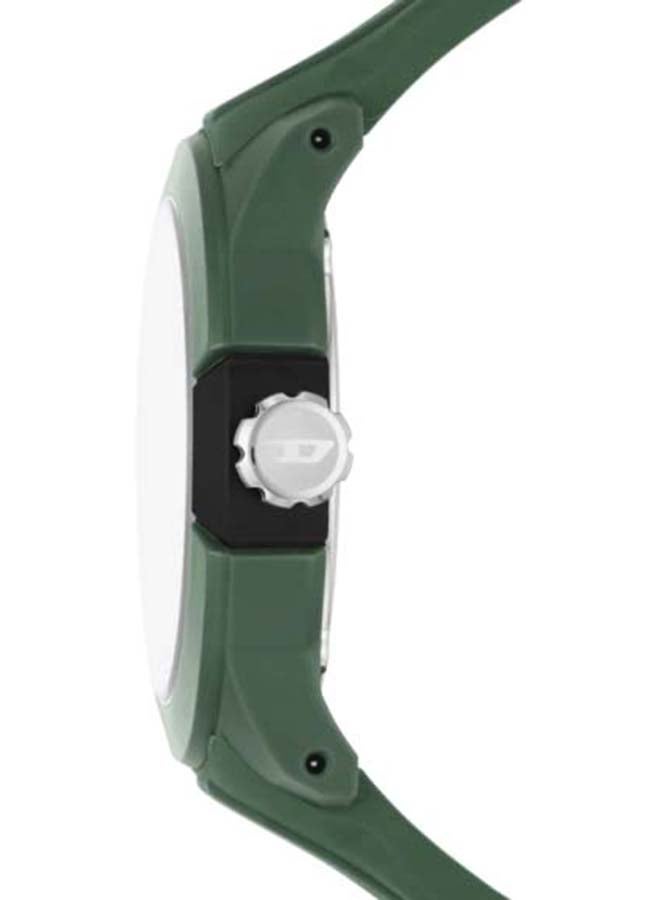 Men's Analog Round Shape Silicone Wrist Watch DZ1983 - 50 Mm