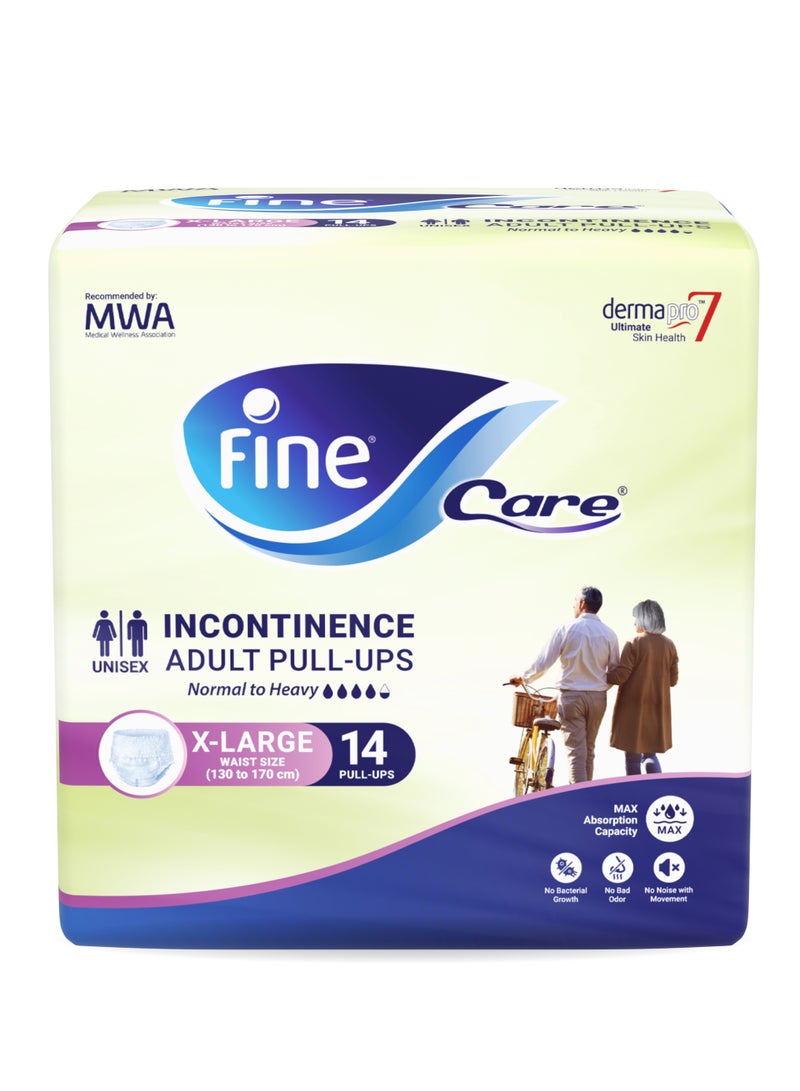 Incontinence Adult Diapers X-Large 14 Count