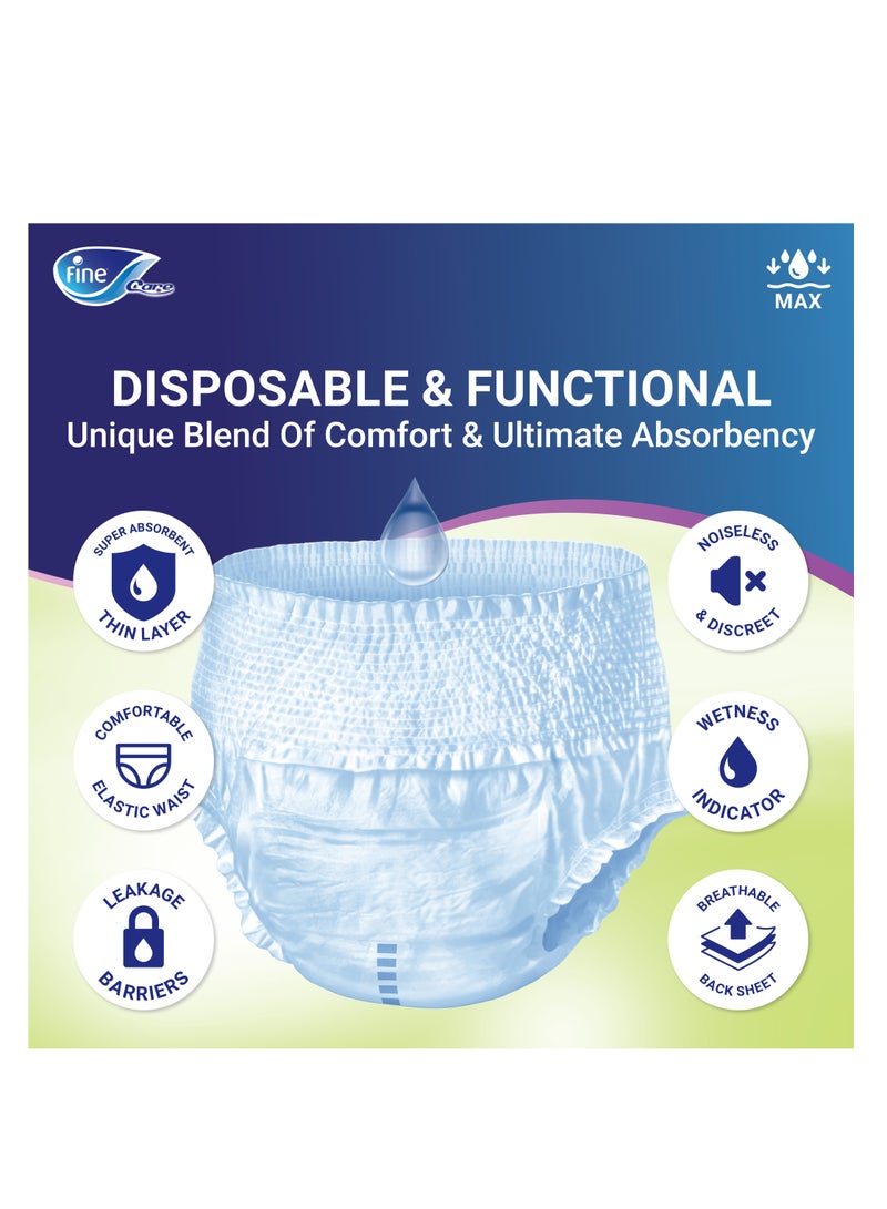 Incontinence Adult Diapers X-Large 14 Count