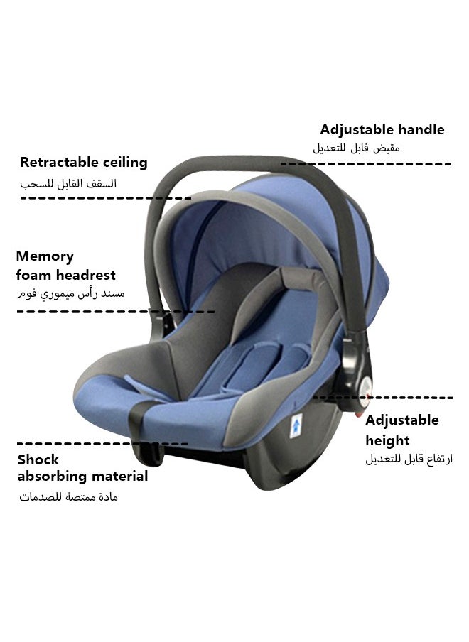 Baby Carrier Portable Baby Car Seat with Full Body Support Cushion