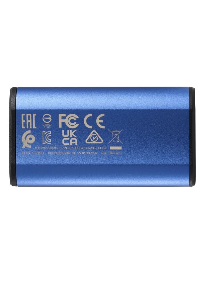 SE880 1TB External SSD | Portable Ultra Fast Solid State Drive Compatible with PS5 XBOX | Blue