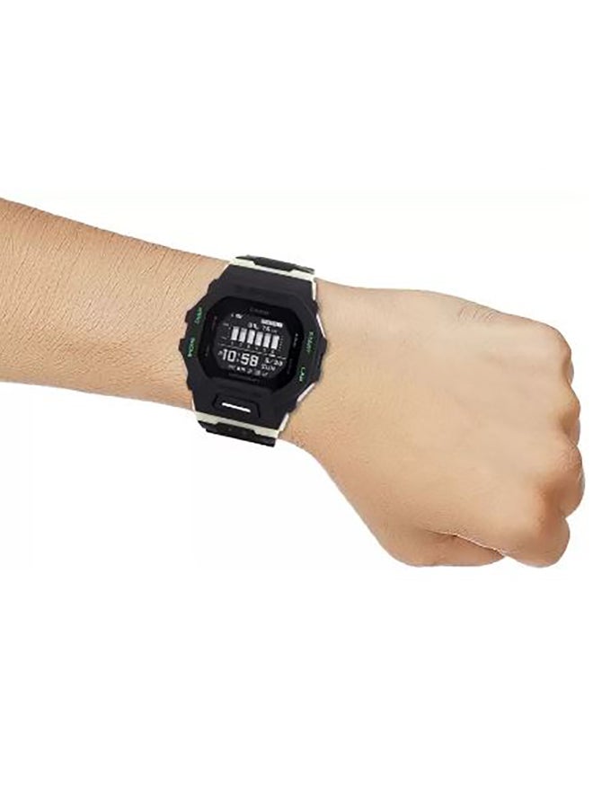 Men's Digital Resin Wrist Watch GBD-200LM-1DR - 42 Mm