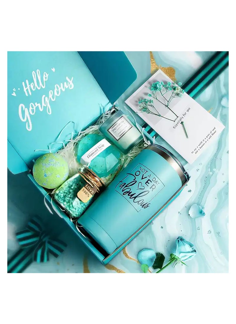 Birthday Gifts for Women, Relaxing Spa Gift Basket Set, Unique Gift Ideas for Women, Gifts for Mom Sister Best Friend Wife, Coworker Teacher Nurse Gifts for Women
