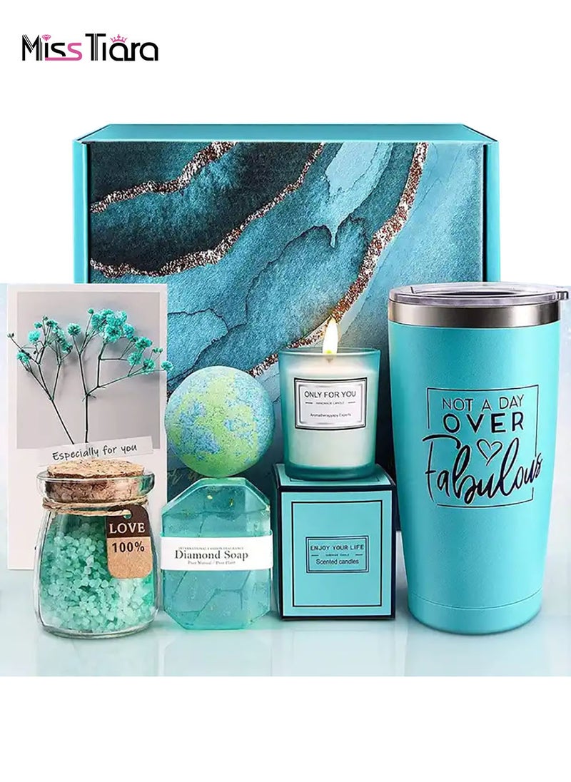 Birthday Gifts for Women, Relaxing Spa Gift Basket Set, Unique Gift Ideas for Women, Gifts for Mom Sister Best Friend Wife, Coworker Teacher Nurse Gifts for Women