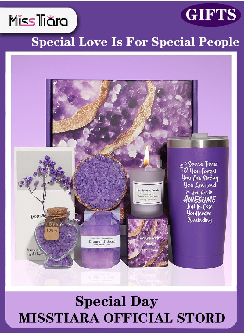 Birthday Gifts for Women, Relaxing Spa Gift Basket Set, Unique Gift Ideas for Women, Gifts for Mom Sister Best Friend Wife, Coworker Teacher Nurse Gifts for Women