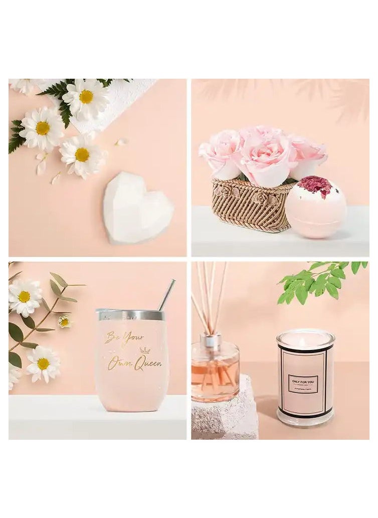 Birthday Gifts for Women, Relaxing Spa Gift Basket Set, Unique Gift Ideas for Women, Gifts for Mom Sister Best Friend Wife, Coworker Teacher Nurse Gifts for Women