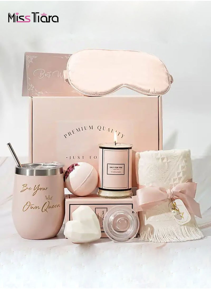 Birthday Gifts for Women, Relaxing Spa Gift Basket Set, Unique Gift Ideas for Women, Gifts for Mom Sister Best Friend Wife, Coworker Teacher Nurse Gifts for Women