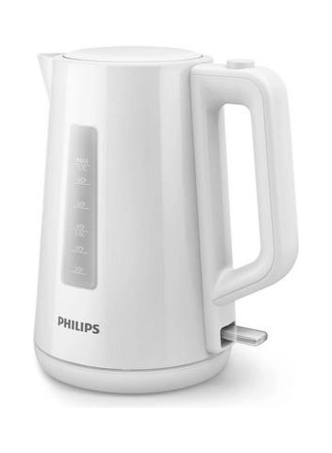 Plastic Kettle 3000 Series - With Pilot Light, Spring Opening, 1.7 L 2200 W HD9318/01 White