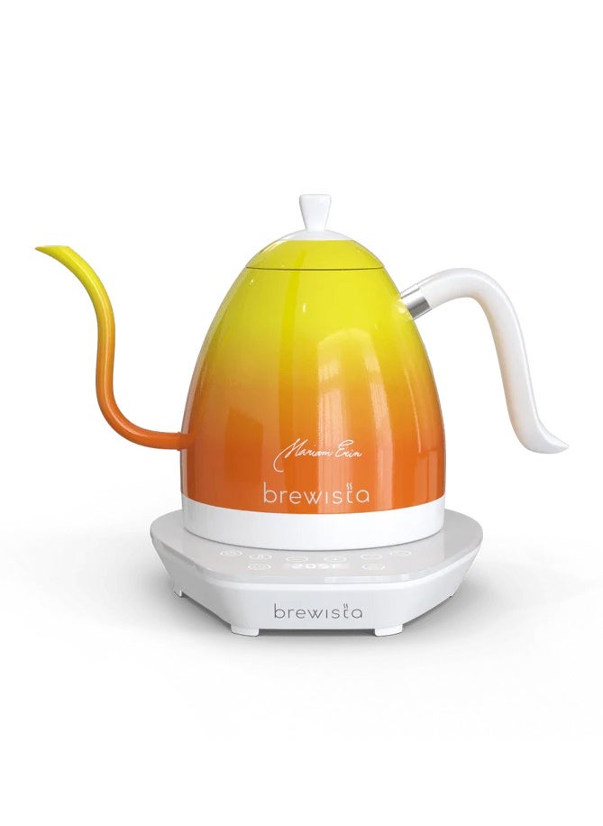 Limited Candy Edition, Artisan Electric Gooseneck Kettle, 1L - Candy Orange