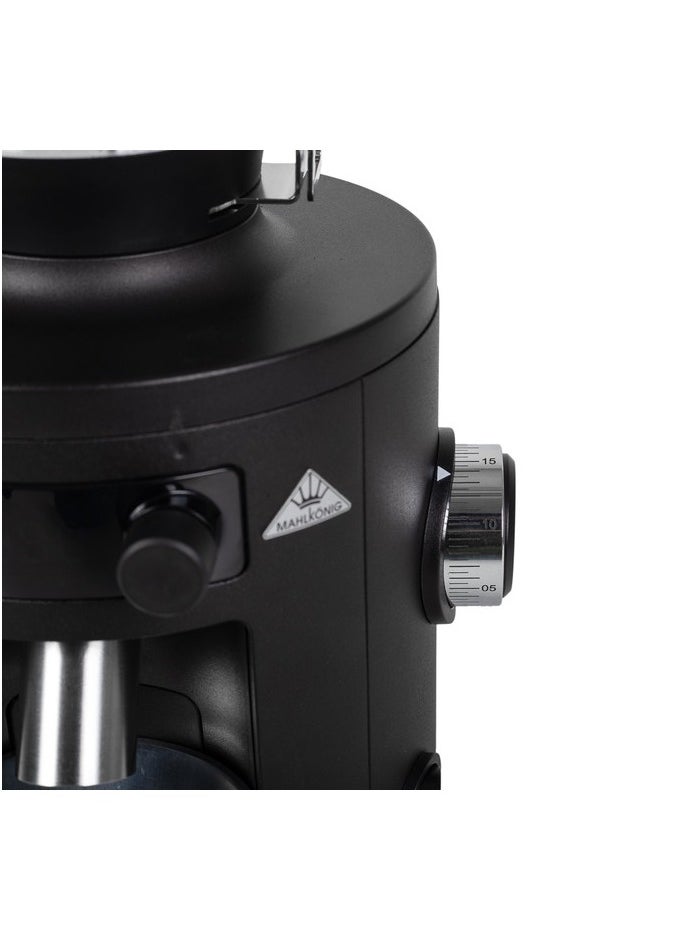 X54 Allrounder Home Electric Coffee Grinder, Easily Swappable Fronts for Espresso to Cold Brew, 54mm Flat Steel Burr With 1-2.8g of Coffee Grinding Capacity/sec, Multifunctional LED Display, App Connectivity through Wifi, 220-240 V, 50/60 Hz, 250g Bean Hopper - Black