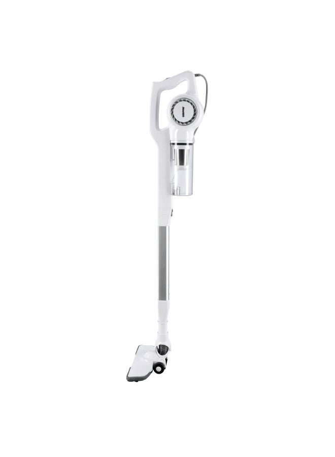 Stick And Handheld Vacuum Cleaner, HEPA Filter, 0.9L Dust Bag Capacity, 600W Powerful Motor, Transparent Dust Cup for Easy Check, Lightweight Body And Low Noise 0.9 L 600 W GVC2596N White