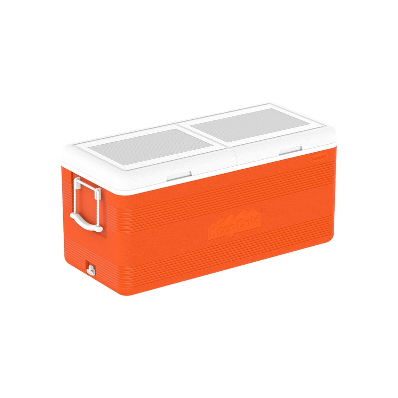 Keepcold Deluxe Icebox Red 144.0Liters