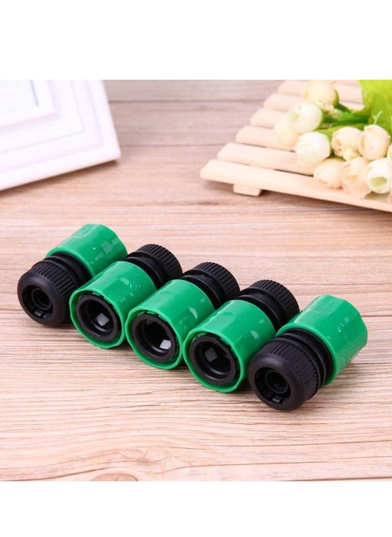 5Pcs 1 2''Hose Connector Quick Connectors Garden Water Irrigation Connector