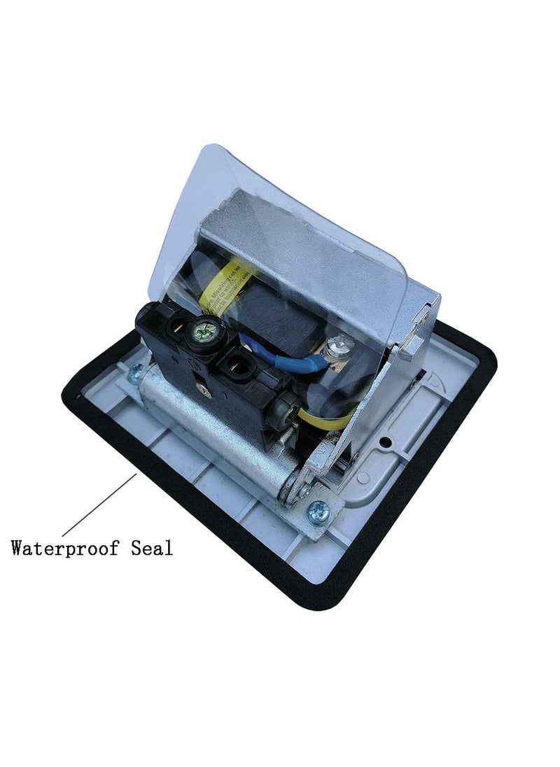 Pop Up Floor Socket Box 250V Data Socket
