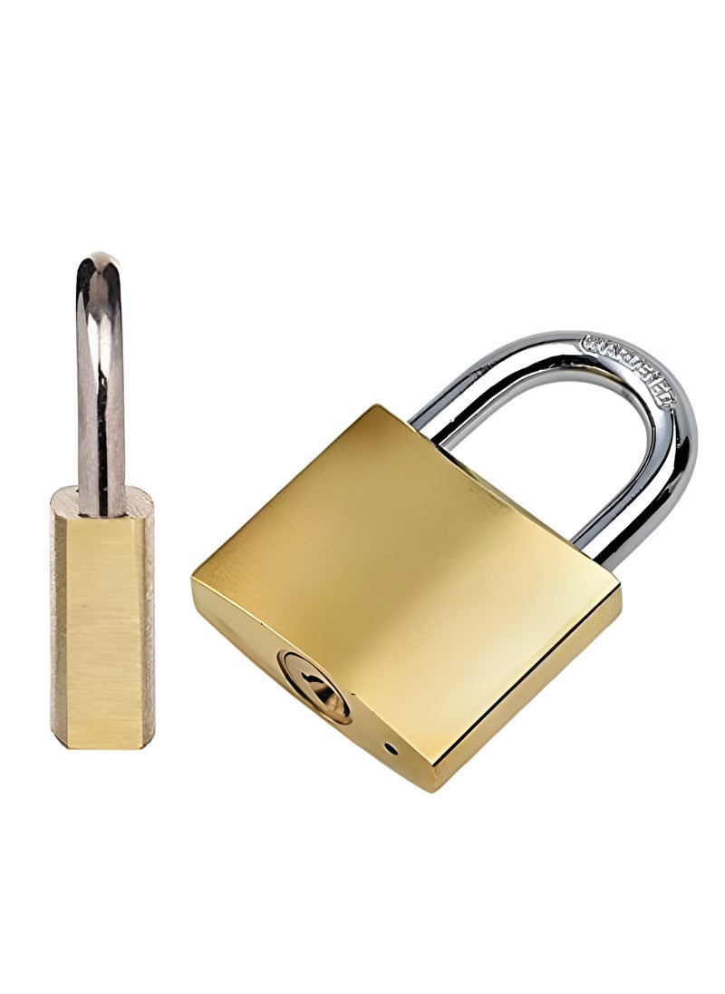 Brass Padlock Short 50mm