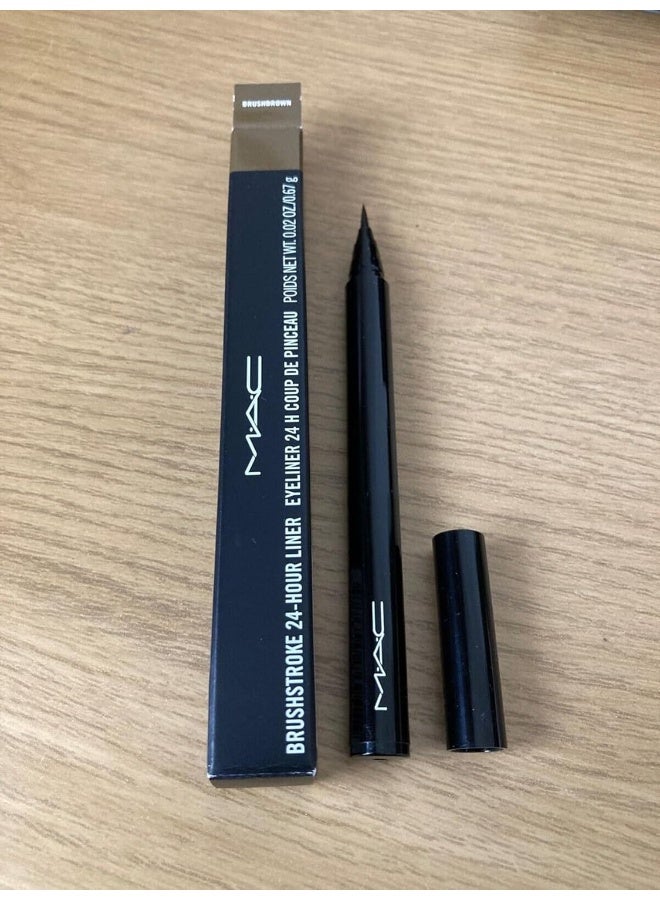 BRUSHSTROKE 24-HOUR LINER BRUSHBLACK Black