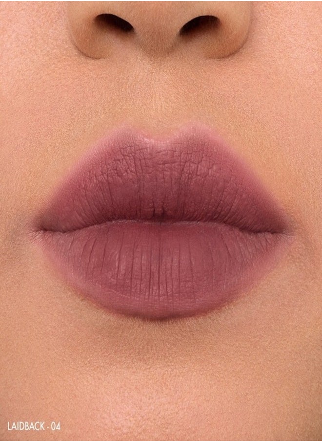 Sephora Collection Soft Matte & Easy - Smooth Matte Lip Color 4 Laid Back - mauve pink (4.5ml)