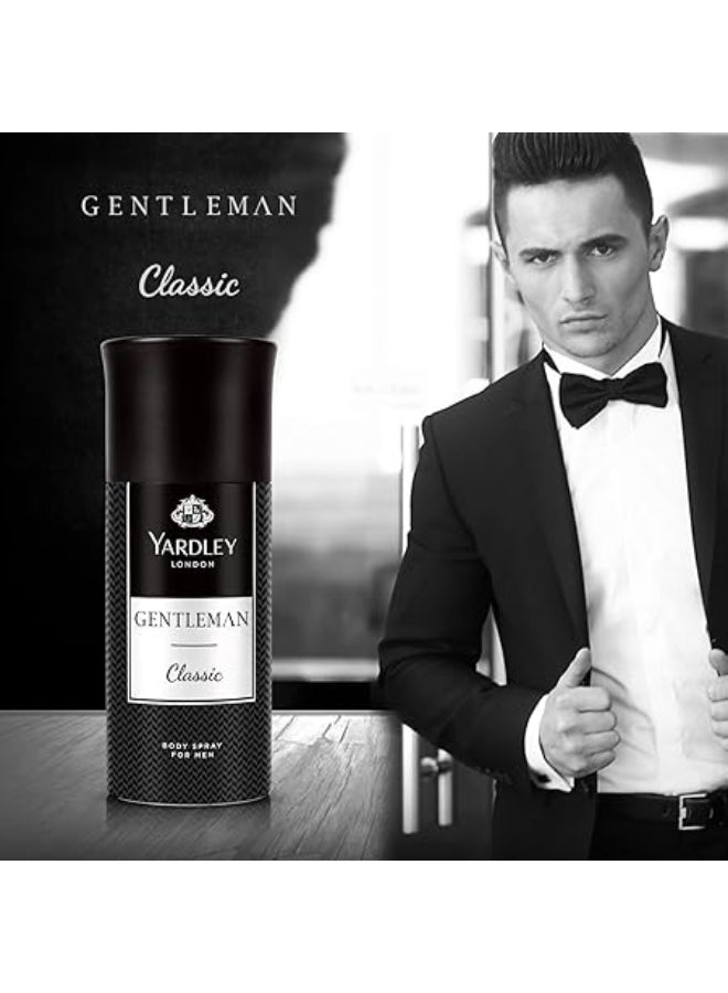 Gentlemen Classic Gift Set (Gentlemen Classic 150ml, Original 150ml & Equity 150 ml)