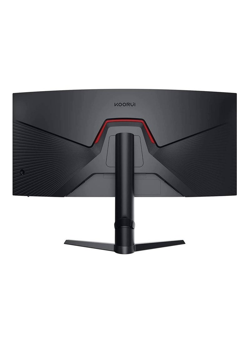 34-Inch VA WQHD Curved Gaming Monitor, 165Hz Refresh Rate, 21:9 Aspect Ratio, 1ms Refresh Rate, FreeSync/G-Sync Technology, VESA Compatible, DP1.2/DP1.4, Black | 34E6UC