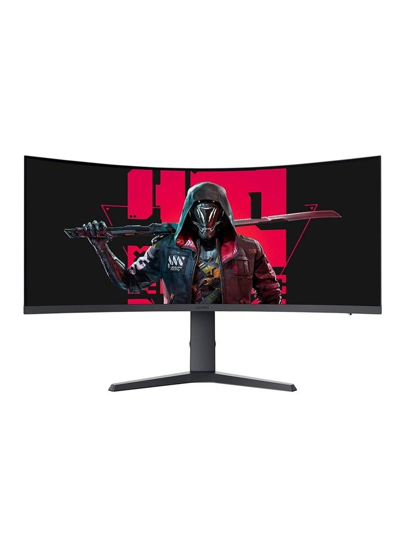 34-Inch VA WQHD Curved Gaming Monitor, 165Hz Refresh Rate, 21:9 Aspect Ratio, 1ms Refresh Rate, FreeSync/G-Sync Technology, VESA Compatible, DP1.2/DP1.4, Black | 34E6UC