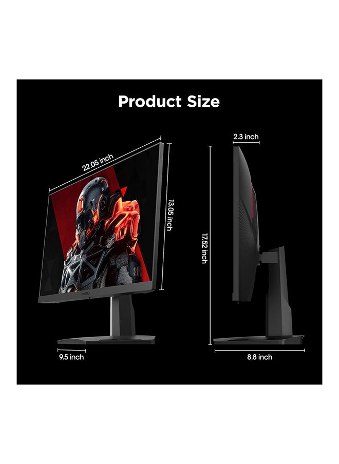 24.5 Inch FHD 170hz Gaming Monitor, Computer Monitors Full HD (1920 x 1080), VA, 1ms, FreeSync & G-Sync Compatible, 2X HDMI(144Hz) & DisplayPort(170Hz), sRGB 99%, VESA, Tilt Adjustable, Eye Care