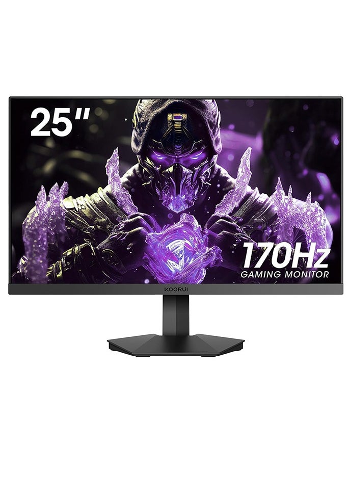 24.5 Inch FHD 170hz Gaming Monitor, Computer Monitors Full HD (1920 x 1080), VA, 1ms, FreeSync & G-Sync Compatible, 2X HDMI(144Hz) & DisplayPort(170Hz), sRGB 99%, VESA, Tilt Adjustable, Eye Care