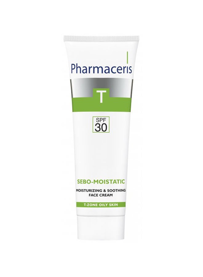 T Sebo-Moistatic SPF30 Moisturizing And Soothing Face Cream 50ml