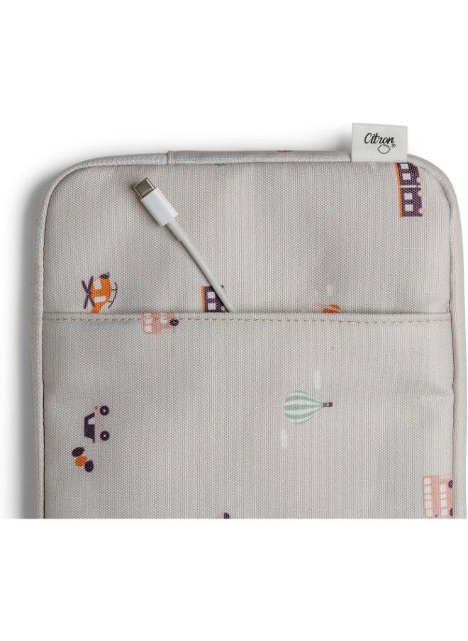 Protective Ipad Sleeve With Zipper - Vehicles