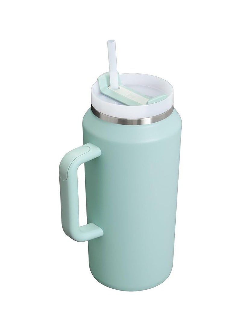 Stanley Insulated mug with straw lid, for water, Iced Tea, Coffee, Juice and Smoothie 60 oz.