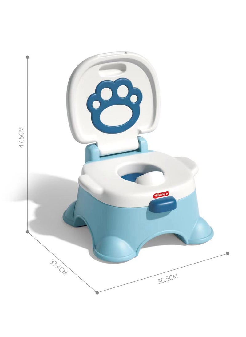 Baby Potty Seat, Portable Training Tollet Chair, Toddlers Kids Potty Chair With High Back Support