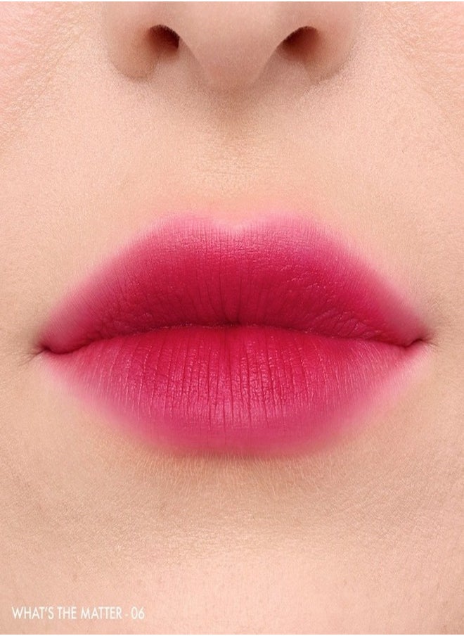 Sephora Collection Soft Matte & Easy - Smooth Matte Lip Color 6 What's The Matter - fuchsia pink (4.5ml)