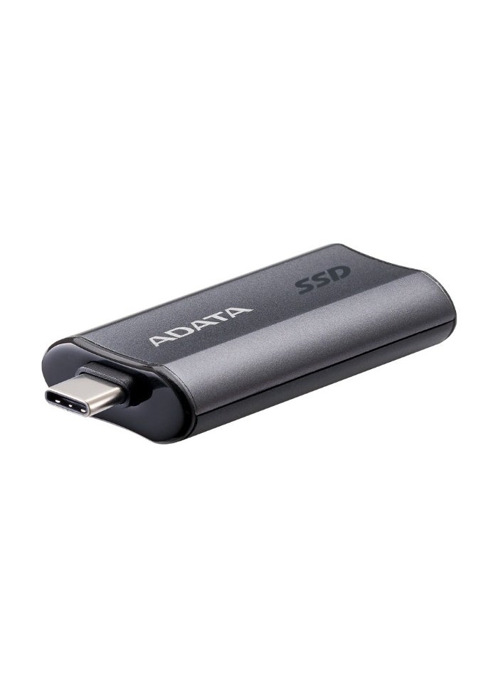 SC750 1000GB USB-C 3.2 Gen 2 External Portable SSD | High-speed Up to 1000 MB/s- | Black Titanium 1TB