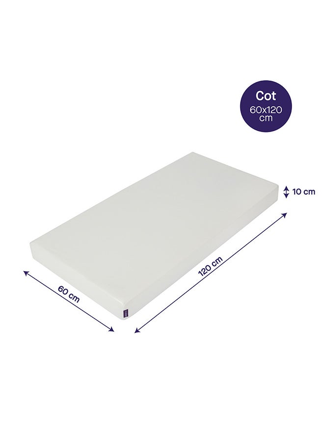 Waterproof Support Mattress 60x120x10 Cm Cot Size